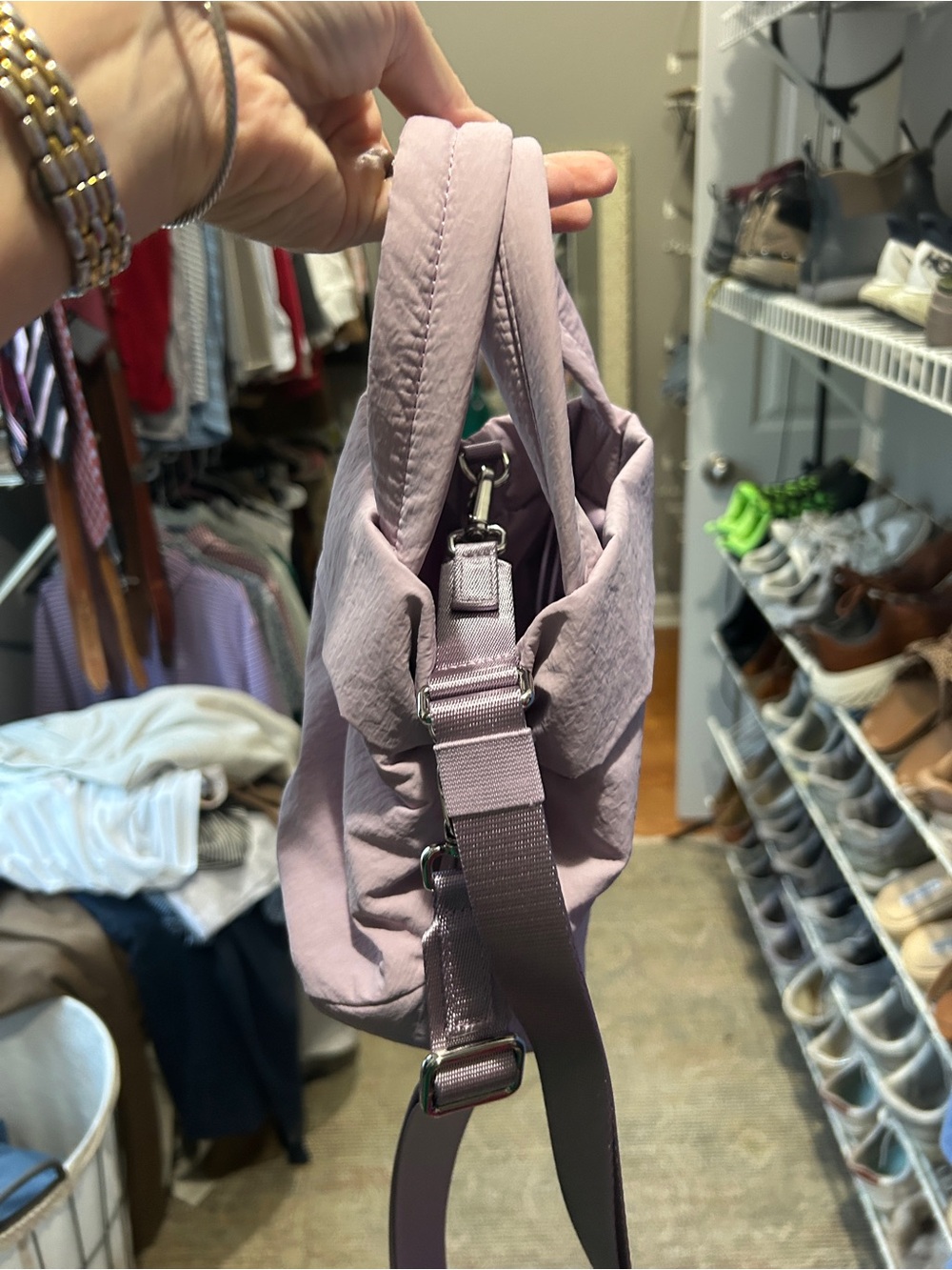 lululemon athletica Lilac On My Level Shoulder Bag 5L - Picture 2 of 7